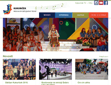 Tablet Screenshot of kukuricek.com